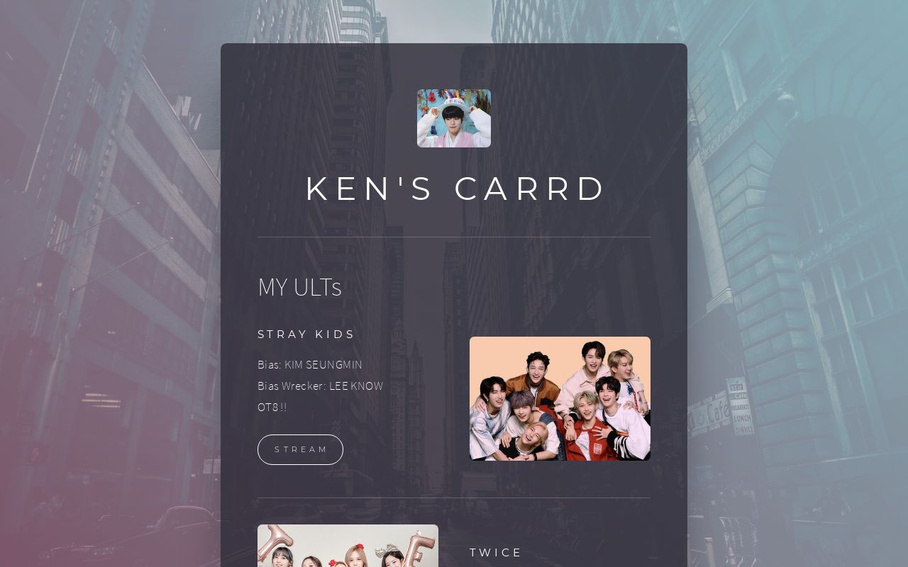 Carrd profile picture for @kentucky
